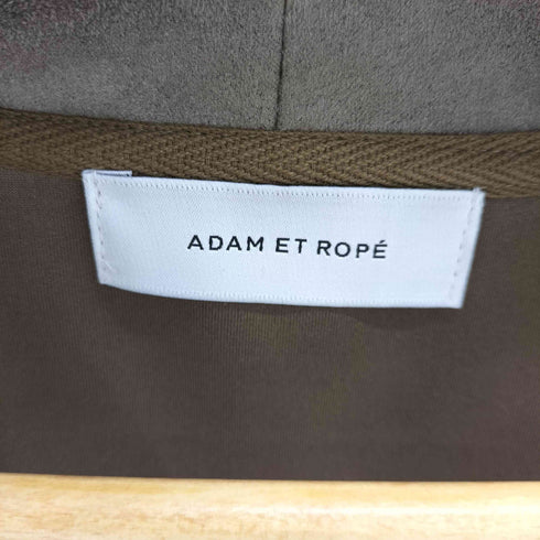 アダムエロペ Adam et Rope スエードタッチ ルーズカーディガン メンズ JPN:M